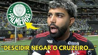 CHAPÉU NO CRUZEIRO! OLHA OQUE O GABIGOL FALOU APÓS ACERTO COM O PALMEIRAS! NOTICIAS DO PALMEIRAS