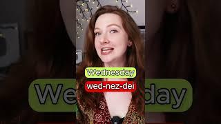 Wednesday, Comfortable Chocolate | English Pronunciation Lesson