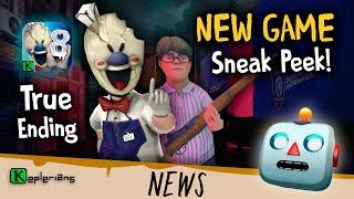 ICE SCREAM 8 TRUE ENDING Gameplay SNEAK PEEK!  New MUSIC   NEW GAME Lore  Keplerians NEWS