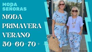 MODA SEÑORAS PRIMAVERA VERANO 2024/MODA MUJER 2024/MODA