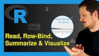 Read, Row-Bind, Summarize & Visualize Multiple Data Sets in R | tidyverse, readr, dplyr & ggplot2