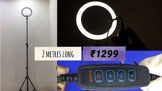 2 metres long RINGLIGHT for ₹1299! | #Unboxing