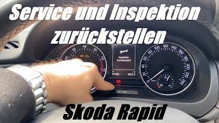 Service und Inspektion beim Skoda Rapid zurückstellen - ServiceReset Deutsch