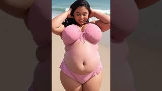 Latina Weight Gain & Expansion / Belly Inflation - BBWm SSBBW to USSBBW