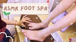 Foot Pampering | ASMR Pedicure spa & Foot scrub