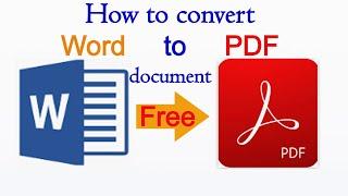 How to convert Word to PDF document in MS Office 2007.