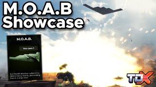 TDX M.O.A.B Power Up Showcase (B-2 Stealth Bomber) - Tower Defense X Roblox