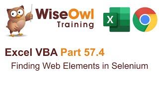 Excel VBA Introduction Part 57.4 - Finding Web Elements in Selenium