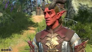 Baldur's Gate 3 - Zevlor's inspirational speech at the druid grove. 4k HDR