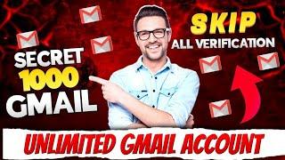 unlimited gmail create method 2024 | unlimited gmail account without phone verification