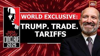 World Exclusive: Trump. Trade. Tariffs | Howard Lutnick | India Today Conclave 2025