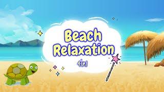 Sleep Meditation for Children | BEACH RELAXATION 4in1 | Sleep Story for Kids