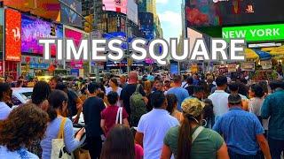 TIMES SQUARE NYC WALKING TOUR | 4K USA
