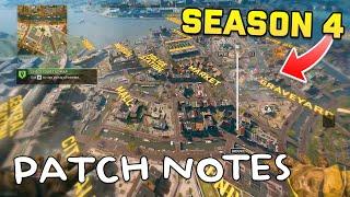 EVERYTHING NEW IN WARZONE SEASON 4 - Patch Notes Important Info