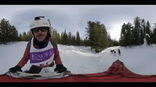 #360Video Dog Sledding in VR 360 Video! (with music and commentary) @ The Black Butte Dog Derby 2019