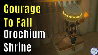 Courage To Fall - Orochium Shrine Solution + All Chests | The Legend of Zelda Tears of the Kingdom