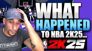 What Happened To NBA 2K25?... | NBA 2K25 NEWS UDPATE