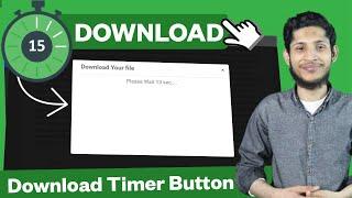 Download timer in blogger | Download Timer Script For Blogger | Download button click with popup ad