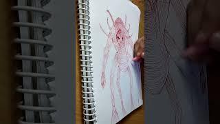 Giant Spider | Drawing #shorts