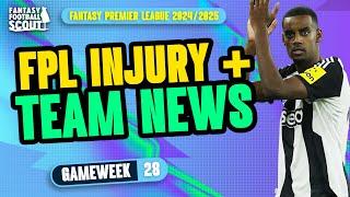 IS ISAK FIT?! | FPL TEAM NEWS GW28! | Fantasy Premier League Tips 2024/25