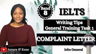 IELTS Writing Tips | General Training Task 1 (COMPLAINT LETTER) #ieltswriting | #ielts