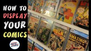 How to Make an Awesome Comic Book Display | DIY Comics Book Wall!!!