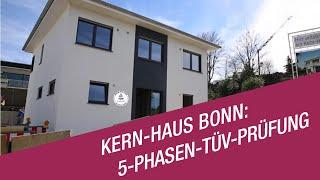 Kern-Haus Bonn: 5-Phasen-TÜV-Prüfung auf der Baustelle