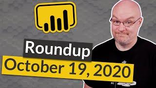 New Gateway, Power BI data source management and more... (Roundup | October 19, 2020)