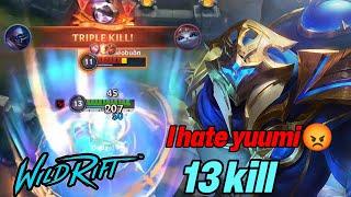 Wild rift i hate yuumi - Jax vs Olaf baron lane season 13