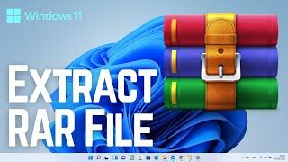How to Extract a RAR File on Windows 11