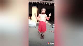 #cute village girl dancing #beautiful  dance of cute  little girl if u love this plz like 