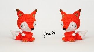  I couldn't resist . How to crochet a fox detailed pattern .Part 1