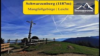 Aufstieg zum Schwarzenberg (1187m) | Mangfallgebirge | Kurzer Aufstieg, super Aussicht