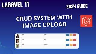 Laravel 11 CRUD with Image Upload | Complete beginners Guide.