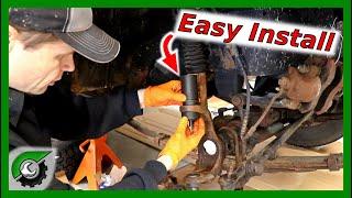 How to Install BALL JOINTS: Jeep Wrangler Dana 30