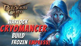 Baldur's Gate 3- BEST FROST/ICE Warlock Build, 100+ AOE control & damage!, Solo & Honour READY- BG3