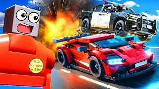 EPIC LEGO Police Chases & MASSIVE Car Crashes in the Best of Brick Rigs!