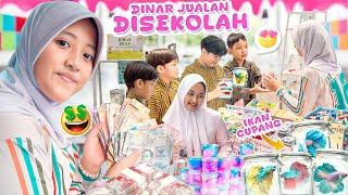 DINAR JUALAN IKAN CUPANG DISEKOLAH, LARIS BANGET DAPET UANG JUTAAN #trending