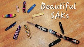 Beautiful Swiss Army Knives