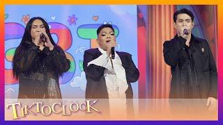 Three perform their LGBTQIA+ themed single 'Bilang!' | TiktoClock