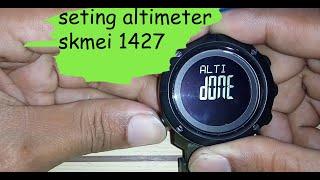 seting altimeter skmei 1427 custom altitude