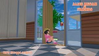 ALICE MEGAN & FRIENDS [KARIN DITINGGAL SENDIRI] || SAKURA SCHOOL SIMULATOR