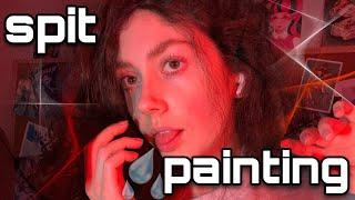 ASMR | 1 Hour of Spit Painting You ( so many kinds )!