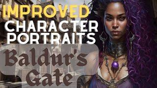 How To Customize Character Portraits in Baldur's Gate