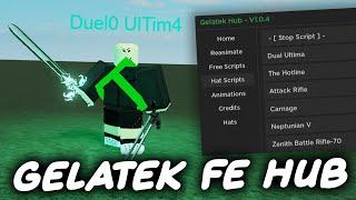 Gelatek FE Script Hub - ROBLOX EXPLOITING