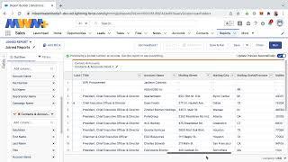 Adding a Chart to a Salesforce Joined Report