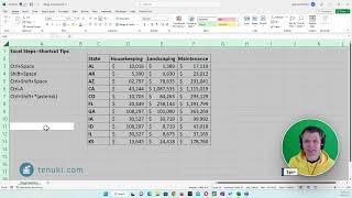 Excel Steps: Tips for Range Selection