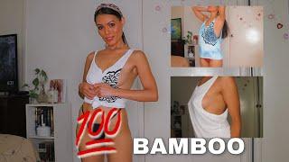 SUMMER DAY SINGLETS 100% BAMBOO TRYON