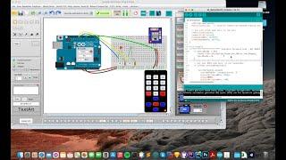 Simulate an IR remote controller with the Arduino simulator