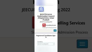 JEECUP Polytechnic 2022 Online Counseling Allotment College List #jeecup_entrance_exam_2022 #jeecup